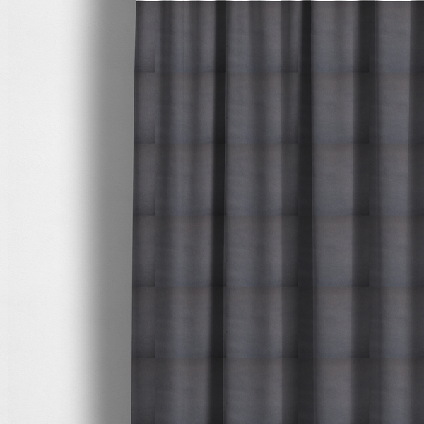 Trinity Silky Flat Water Repellent Velvet In Grey Colour Upholstery Fabric CTR-2181 - Made To Measure Curtains