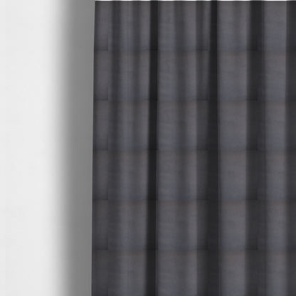Trinity Silky Flat Water Repellent Velvet In Grey Colour Upholstery Fabric CTR-2181 - Made To Measure Curtains
