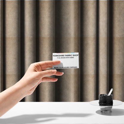 Trinity Silky Flat Water Repellent Velvet In Beige Colour Upholstery Fabric CTR-2186 - Made To Measure Curtains