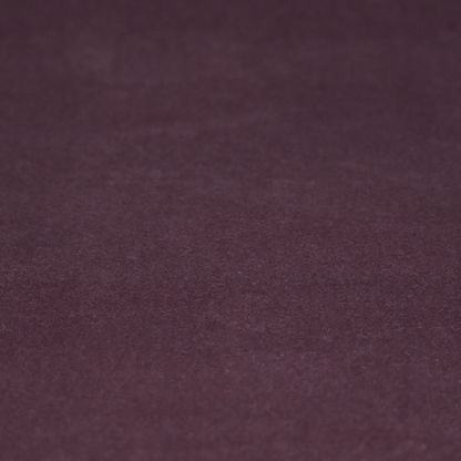 Trinity Silky Flat Water Repellent Velvet In Purple Colour Upholstery Fabric CTR-2188