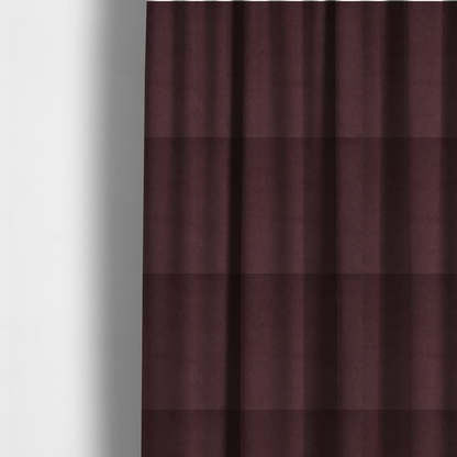 Trinity Silky Flat Water Repellent Velvet In Purple Colour Upholstery Fabric CTR-2188 - Made To Measure Curtains