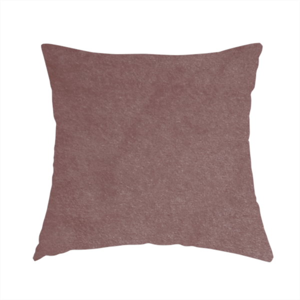 Trinity Silky Flat Water Repellent Velvet In Pink Colour Upholstery Fabric CTR-2189 - Handmade Cushions
