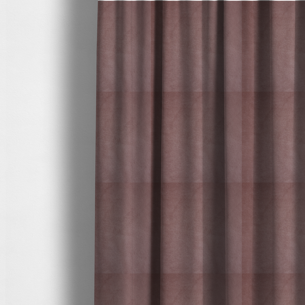 Trinity Silky Flat Water Repellent Velvet In Pink Colour Upholstery Fabric CTR-2189 - Made To Measure Curtains