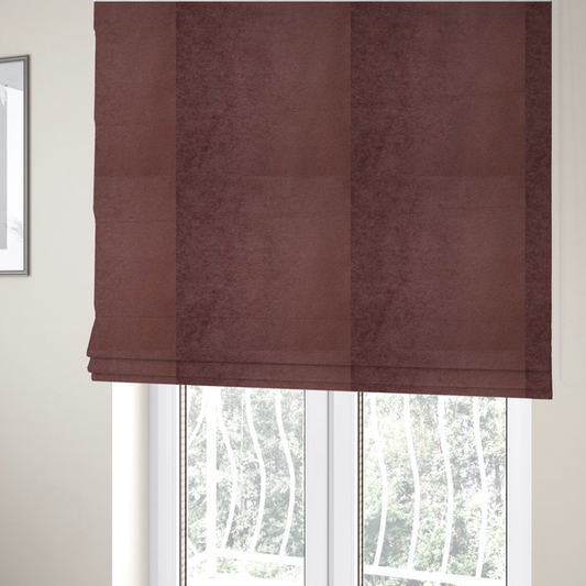 Trinity Silky Flat Water Repellent Velvet In Dusty Pink Colour Upholstery Fabric CTR-2190 - Roman Blinds