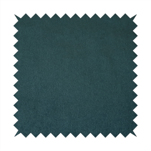 Trinity Silky Flat Water Repellent Velvet In Teal Colour Upholstery Fabric CTR-2193