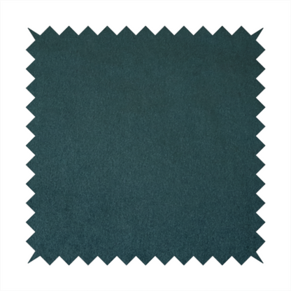 Trinity Silky Flat Water Repellent Velvet In Teal Colour Upholstery Fabric CTR-2193