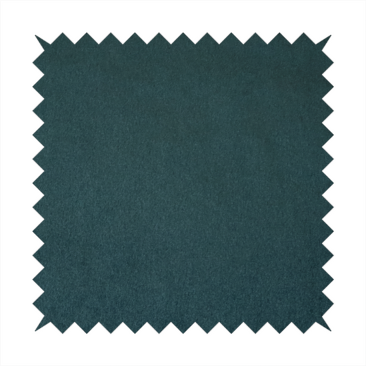 Trinity Silky Flat Water Repellent Velvet In Teal Colour Upholstery Fabric CTR-2193