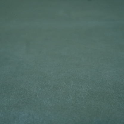Trinity Silky Flat Water Repellent Velvet In Cyan Colour Upholstery Fabric CTR-2194