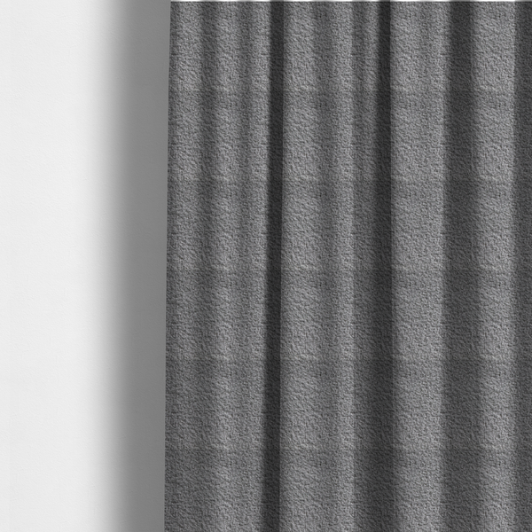 Pelican Boucle Weave Textured In Colour Light Grey Upholstery Fabric CTR-2196 - Made To Measure Curtains