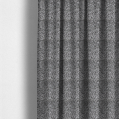 Pelican Boucle Weave Textured In Colour Light Grey Upholstery Fabric CTR-2196 - Made To Measure Curtains