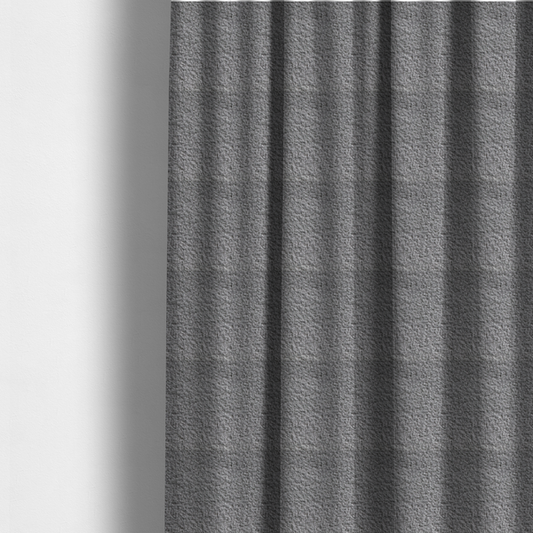 Pelican Boucle Weave Textured In Colour Light Grey Upholstery Fabric CTR-2196 - Made To Measure Curtains