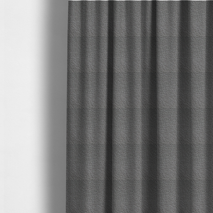 Pelican Boucle Weave Textured In Colour Silver Grey Upholstery Fabric CTR-2197 - Made To Measure Curtains