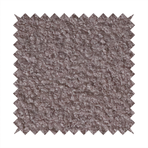 Pelican Boucle Weave Textured In Colour Pink Upholstery Fabric CTR-2198