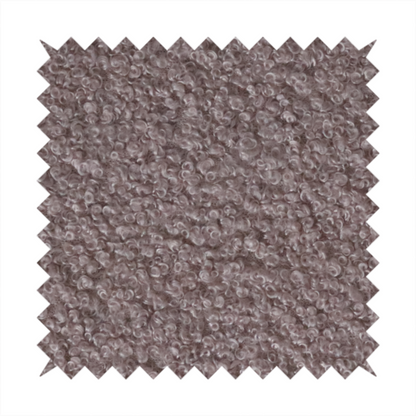 Pelican Boucle Weave Textured In Colour Pink Upholstery Fabric CTR-2198