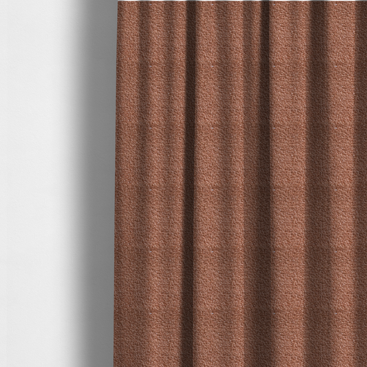 Pelican Boucle Weave Textured In Colour Orange Upholstery Fabric CTR-2199 - Made To Measure Curtains