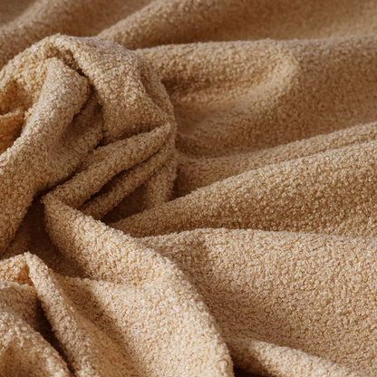 Pelican Boucle Weave Textured In Colour Yellow Upholstery Fabric CTR-2200