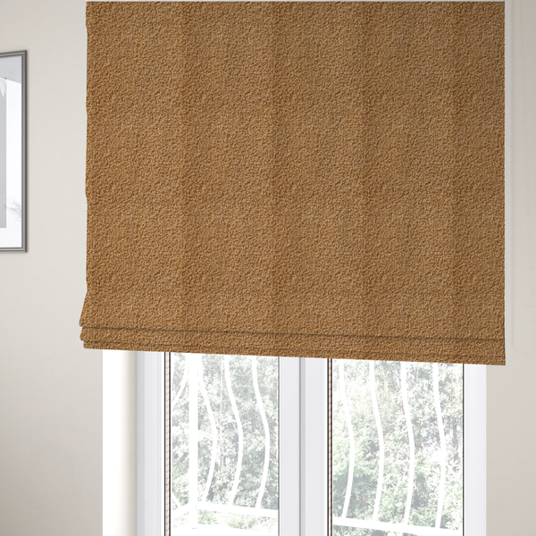 Pelican Boucle Weave Textured In Colour Yellow Upholstery Fabric CTR-2200 - Roman Blinds