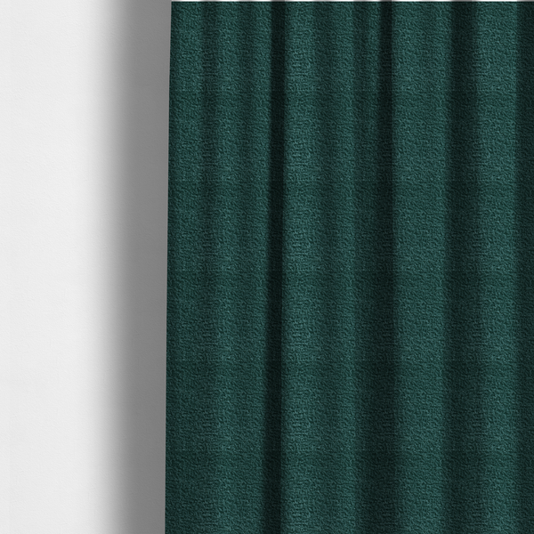 Pelican Boucle Weave Textured In Colour Teal Green Upholstery Fabric CTR-2202 - Made To Measure Curtains