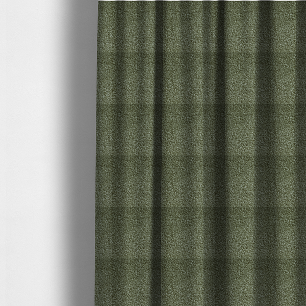 Pelican Boucle Weave Textured In Colour Green Upholstery Fabric CTR-2203 - Made To Measure Curtains