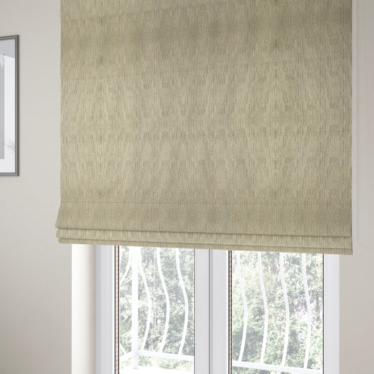 Casa Textured Shine Pattern Cream Furnishing Fabric CTR-2207 - Roman Blinds