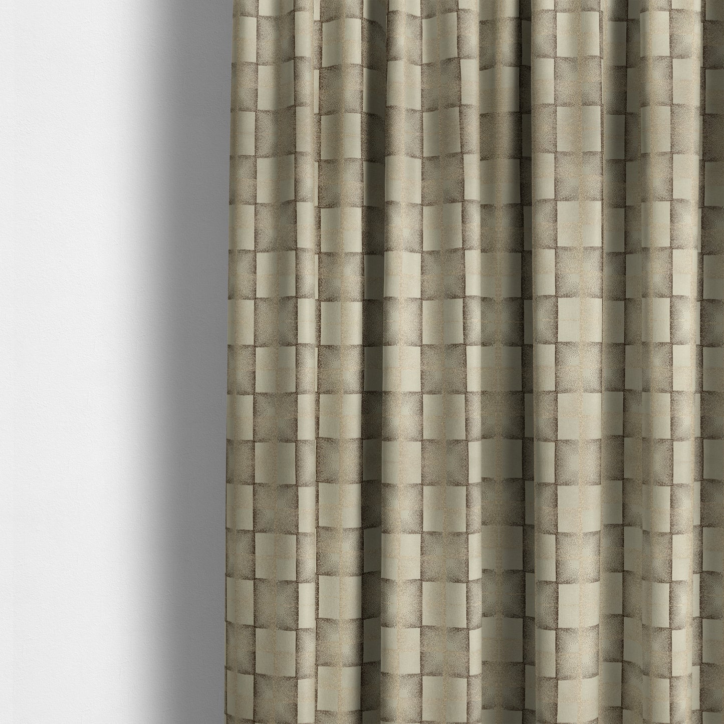 Casa Textured Uniformed Block Shine Pattern Gold Furnishing Fabric CTR-2209 - Made To Measure Curtains