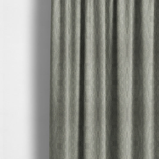 Casa Textured Shine Pattern Silver Furnishing Fabric CTR-2219 - Made To Measure Curtains