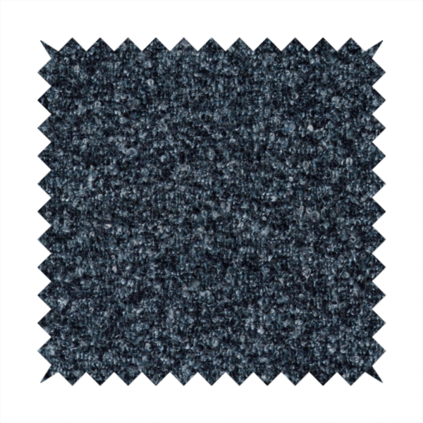 Omega Multicoloured Boucle Textured Chenille In Blue CTR-2230
