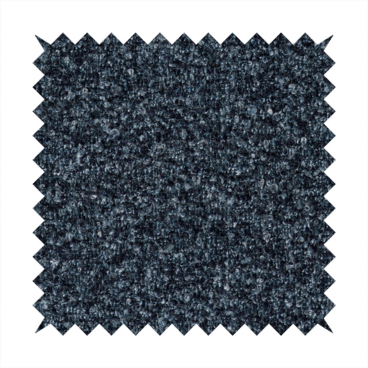 Omega Multicoloured Boucle Textured Chenille In Blue CTR-2230