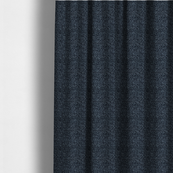 Omega Multicoloured Boucle Textured Chenille In Blue CTR-2230 - Made To Measure Curtains
