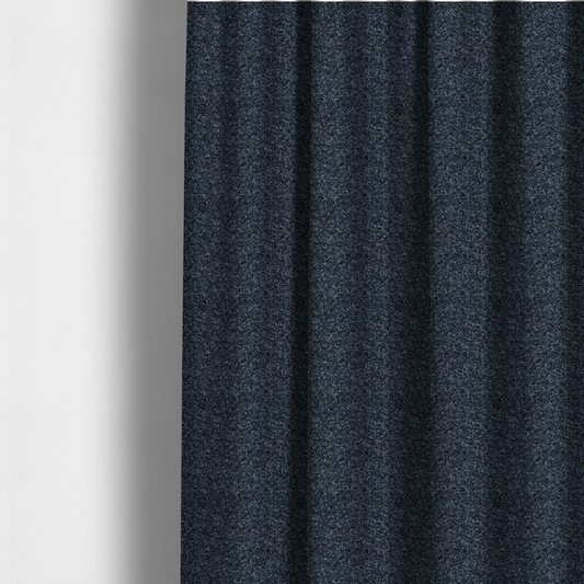 Omega Multicoloured Boucle Textured Chenille In Blue CTR-2230 - Made To Measure Curtains