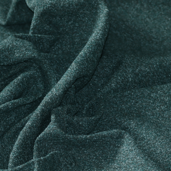 Omega Multicoloured Boucle Textured Chenille In Teal Green CTR-2231