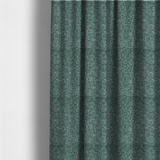 Omega Multicoloured Boucle Textured Chenille In Teal Green CTR-2231 - Made To Measure Curtains