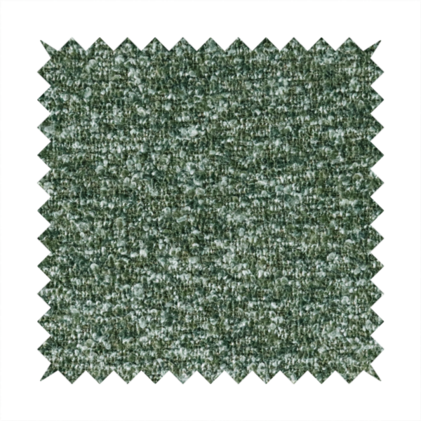 Omega Multicoloured Boucle Textured Chenille In Green CTR-2232
