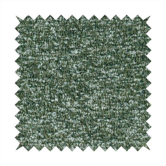 Omega Multicoloured Boucle Textured Chenille In Green CTR-2232