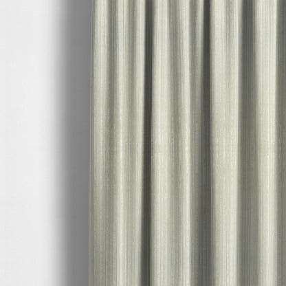 Knightsbridge Velvet Stripe Pattern Beige Upholstery Fabric CTR-2232 - Made To Measure Curtains