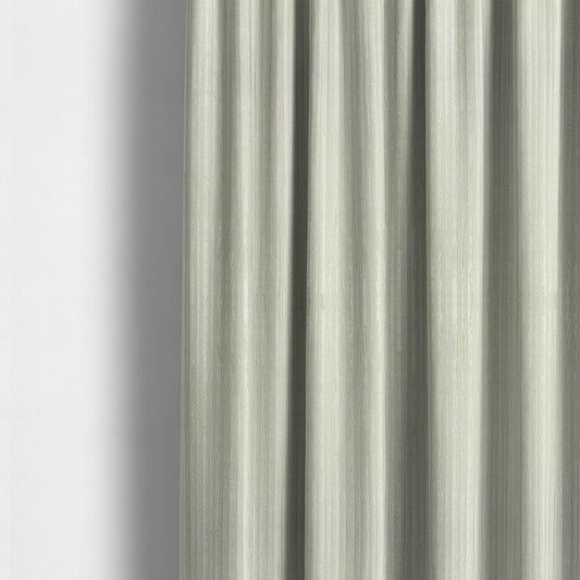 Knightsbridge Velvet Stripe Pattern Beige Upholstery Fabric CTR-2232 - Made To Measure Curtains