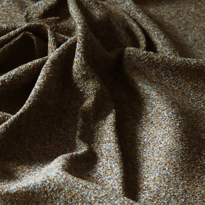 Omega Multicoloured Boucle Textured Chenille In Rust Brown CTR-2233