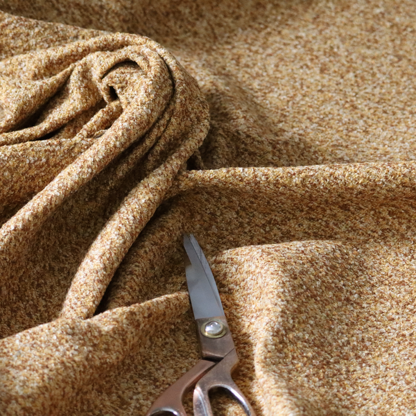 Omega Multicoloured Boucle Textured Chenille In Golden CTR-2234