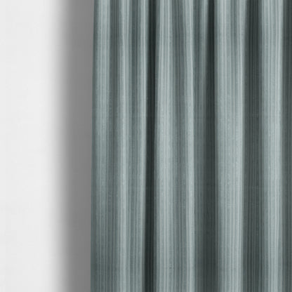 Knightsbridge Velvet Stripe Pattern Silver Upholstery Fabric CTR-2236 - Made To Measure Curtains