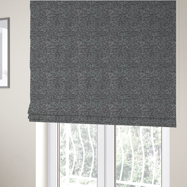 Omega Multicoloured Boucle Textured Chenille In Light Brown CTR-2238 - Roman Blinds