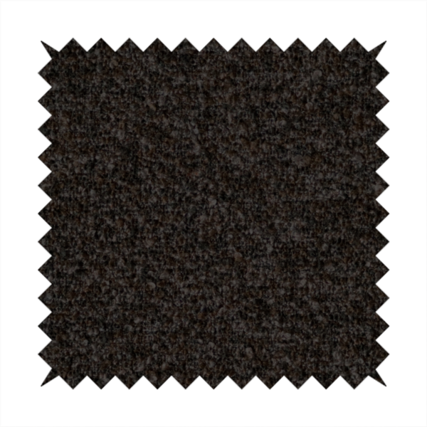 Omega Multicoloured Boucle Textured Chenille In Dark Brown CTR-2239