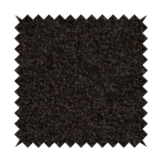 Omega Multicoloured Boucle Textured Chenille In Dark Brown CTR-2239