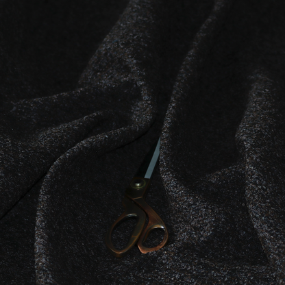 Omega Multicoloured Boucle Textured Chenille In Dark Brown CTR-2239