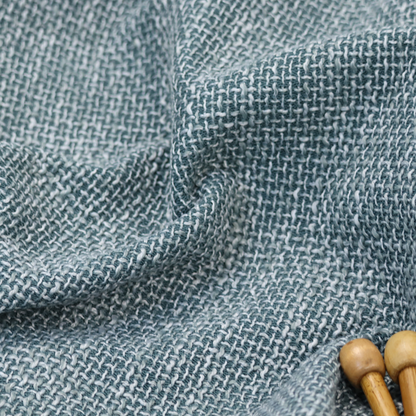 Alabama Durable Woven Hopsack Upholstery Fabric Green Colour CTR-2241 - Handmade Cushions