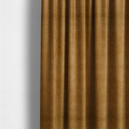 Tessuto Soft Chenille Plain Water Repellent Golden Yellow Upholstery Fabric CTR-2242 - Made To Measure Curtains