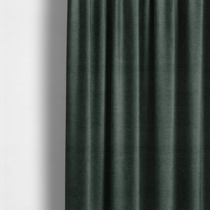 Tessuto Soft Chenille Plain Water Repellent Teal Green Upholstery Fabric CTR-2248 - Made To Measure Curtains