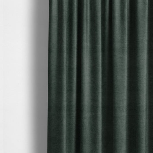 Tessuto Soft Chenille Plain Water Repellent Teal Green Upholstery Fabric CTR-2248 - Made To Measure Curtains