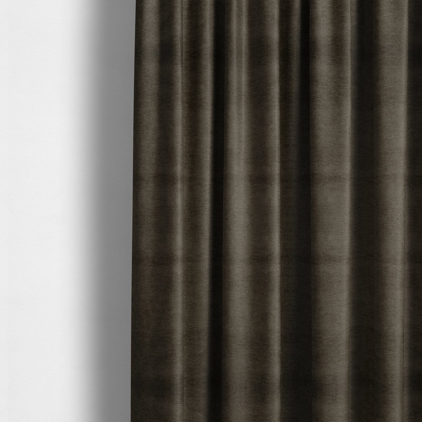 Tessuto Soft Chenille Plain Water Repellent Light Brown Upholstery Fabric CTR-2251 - Made To Measure Curtains