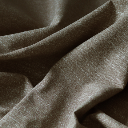 Oxford Flat Weave Water Repellent In Mocha Brown Upholstery Fabric CTR-2256