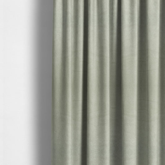 Kensington Velvet Semi Plain Beige Upholstery Fabric CTR-2256 - Made To Measure Curtains